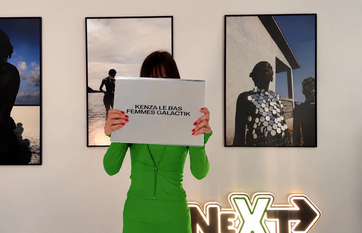 Œuvre de l’exposition Femmes Galactik présentée chez NEXT